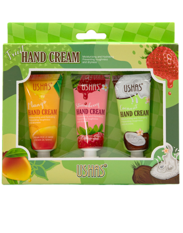 4 Set de Crema De Manos Aromas Surtidas (1Set Trae: 3 PCS)