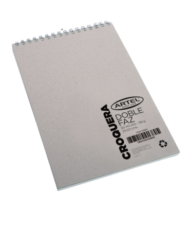 Croquera  Doblez Faz 50 Hojas - 118G x 3 Unds.Medidas: 21 x 32 cm aprox