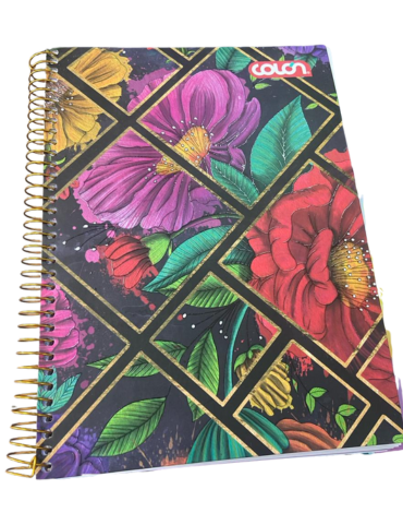 Cuaderno Colon  3 Materias 7 MM de 150 Hojas Tapa Dura  x 4 Unds.