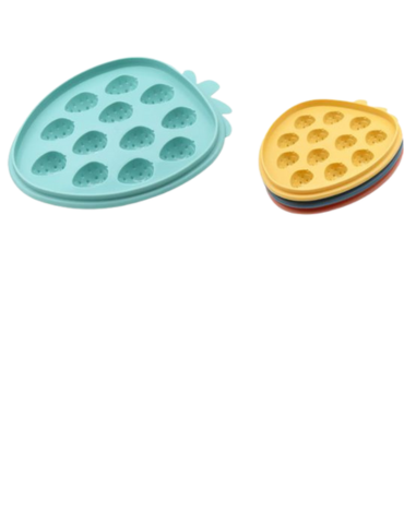 Cubeta para Hielo con Diseño x 12 Unds.