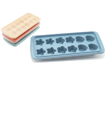 Cubeta para Hielo con Tapa x 12 Unds.