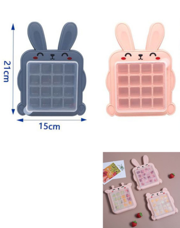 Cubeta para Hielo de Plástico con Diseño  x 6 Unds.Medida: 21 x 15 cm aprox.