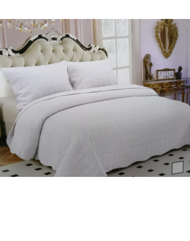 Cubre Cama de Verano de King + 2 Funda x 3 Unds.