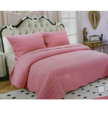 Cubre Cama de Verano de 1 Plaza y Media + 1 Funda x 3 Unds.