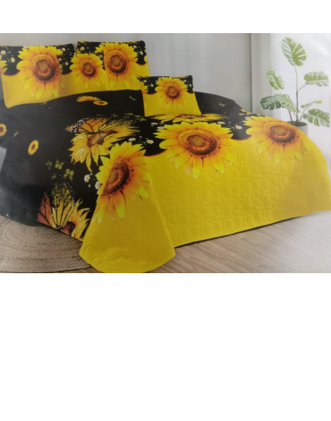 Cubre Cama de Verano 2 Plazas + 2 Fundas x 3 Unds.