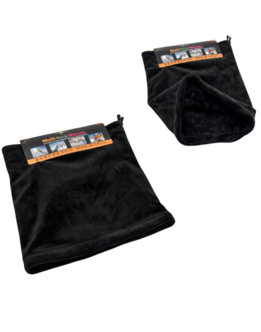 Cuello Gorro Plus Interior Piel de Adulto Color Negro x 12 Unds.