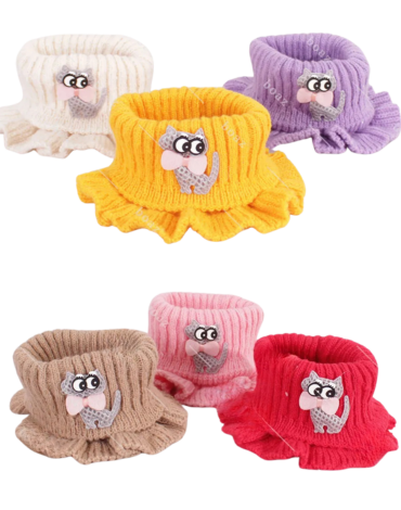 Cuello Infantil Colores Surtidos x 12 Unds. Talla: Estándar