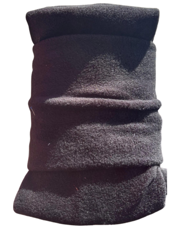 Cuello Polar para Adulto Color Negro x 12 Unds. Medida: 25 x 15 cm aprox.