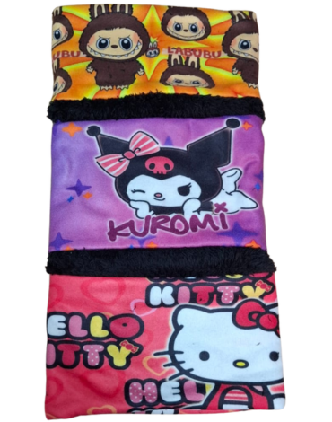 Cuello con Diseño para Niños Colores Surtidos x 12 Unds.