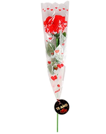 Rosas Artificiales Color Rojo x 12 Unds. Medidas: 40 cm aprox