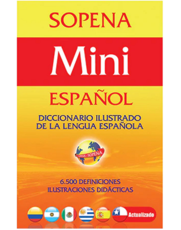 Diccionario SOPENA Mini Español x 3 Unds.
