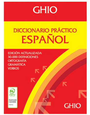 Diccionario GHIO Español Práctico x 3 Unds.