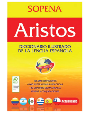 Diccionario SOPENA  Aristos Lengua Española x 3 Unds.