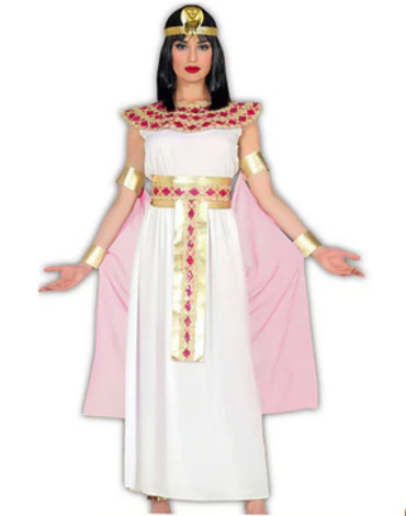 Disfraz Cleopatra para Mujer de Halloween x 4 Unds.Talla: S -  M - L