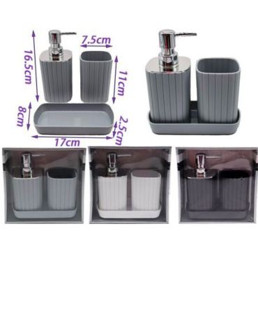 4 Set de Dispensador Colores Surtidos.(1 Set Tare: 3 PCS)