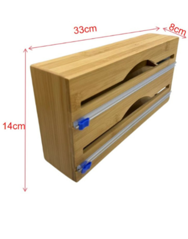 Dispensador Multi Uso x 4 Unds. Medida: 30 x 8 x 8 cm aprox.