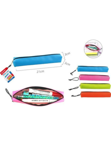 Estuche Fluor Colores Surtidos x 12 Unds. Medidas: 21 x 3cm aprox