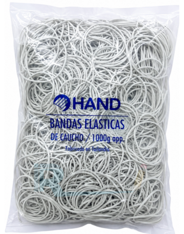 2 Elásticos De Caucho Bolsa 1 Kg Hand