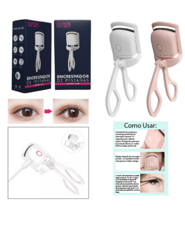Encrespador de Pestaña USB x 6  Und.