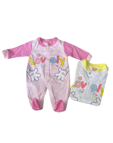 Enterito de Bebe x 12 Unds. Talla: 0 a 12 Meses