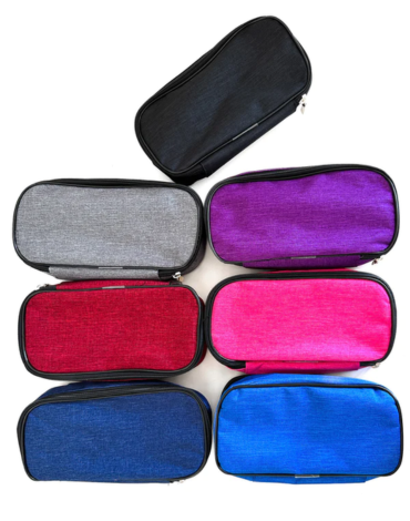 Estuche Liso Colores Surtidos x 12 Unds.Medidas: 21 x 10 cm aprox