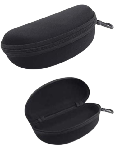 Estuche de Lentes Color Negro x 10 Unds. .