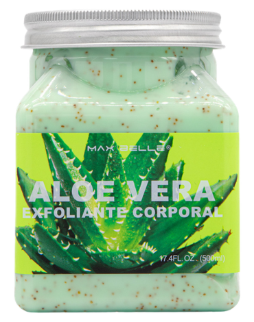 Exfoliante Corporal de Aloe Vera 500 ML x 4 Unds.