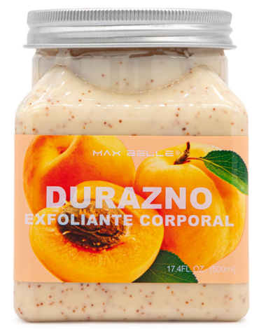 Exfoliante Corporal de Durazno 500 ML x 4 Unds.