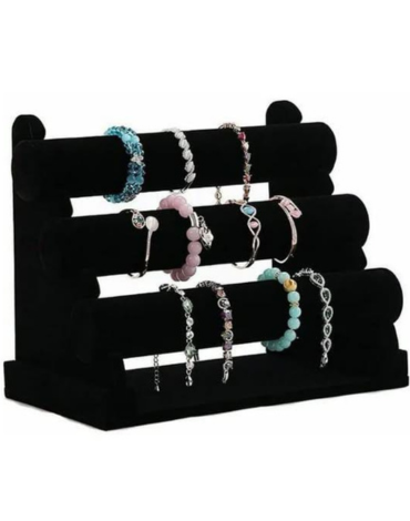 Exhibidor de Pulsera 3 Niveles x 4 Unds.