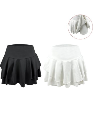 Falda Short Capas Pretina Ancha Dos Colores x 12 Unds. Talla: M/L - L/XL - XL/XXL