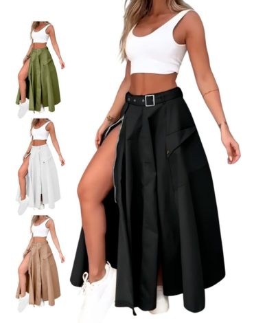 Falda Larga Colores Surtidos x 12 Unds.Talla: S - M - L