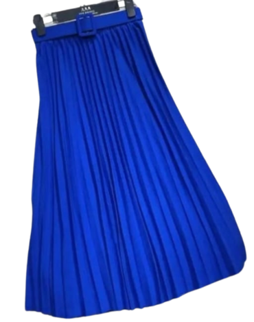 Falda Plisada 3/4 con Forro Colore Surtidos x 12 Unds.Talla: Estándar