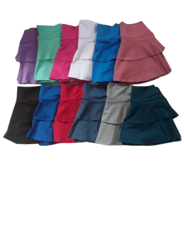 Falda Short Suplex Zarah Colores Surtidos x 4 Unds.Talla: Estándar