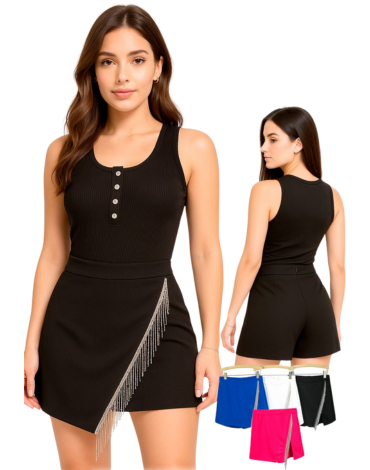 Falda Short Colores Surtidos x 12 Unds.Talla: S / M - M / L - L / XL