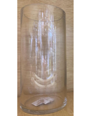 Florero de Vidrio x 4 Unds. Medida: 20 x 10 cm aprox.