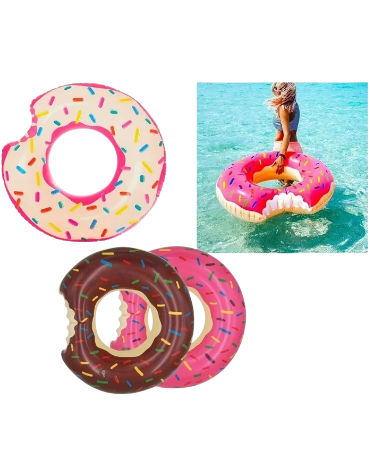 Flotador Anillo Donuts x 6 Unds Medidas: 70 cm aprox.