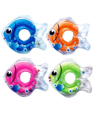 Flotador para Cuello de Bebe Colores Surtidos  x 4 Unds