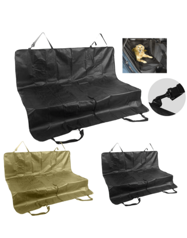 Funda Cubre Asiento de Auto para Mascotas x 4 Unds.Medida : 1.35 x 1.35 cm aprox.