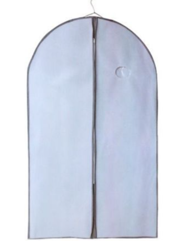 Funda de Traje Color Gris x 6 Unds.Medidas : 60 x 100 cm aprox.