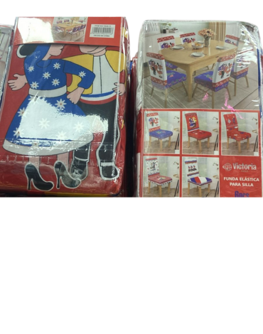 Funda para Silla  Fiestas Patrias x  6 Unds.Medida:Estándar