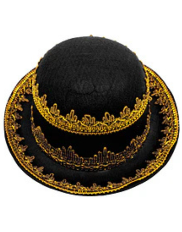 Sombrero Caporal Mujer Color Negro x 3 Unds.