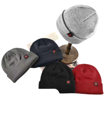 Gorro de Lana con Chiporro Hombre  x 12 Unds. Talla: Estándar