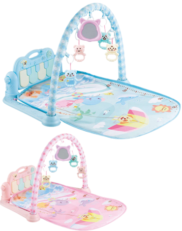 Gimnasio Estimulante para Bebe con Sonido x 2 Unds.Medida: 49 x 9 x 30.5 cm aprox.