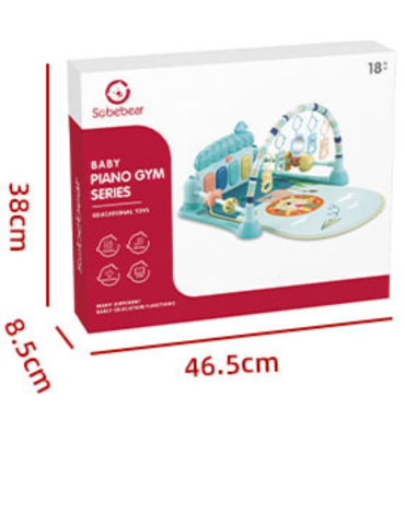 Gimnasio para Bebe con Sonido x 1 Unds.Medida: 46.5 x 8.5 x 38 cm aprox.