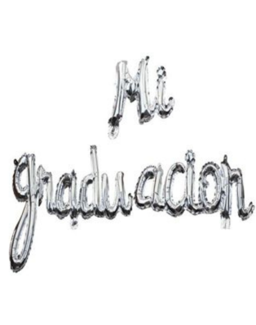 Globo Metálico Mi Graduación x 12 Unds.