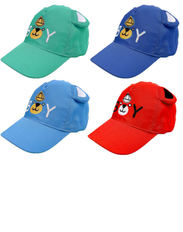 Gorro Jockey para Niño x 12 Unds.Medida: 54 cm aprox.