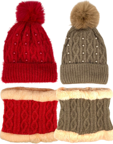 Gorro con Cuello Colores Surtidos x 12 Unds.Medida: 21 x 22 cm aprox.