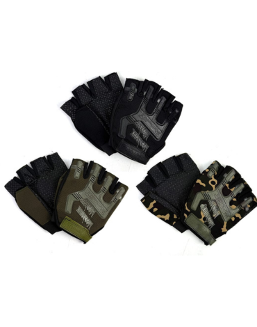 Guantes para Moto Diseño Militar Modelos Surtidos x 12 Unds. Talla: 16 cm aprox.