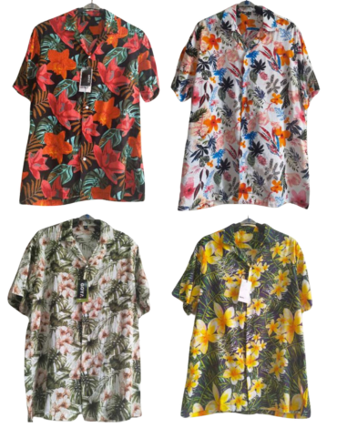 Guayabera de Hombre Lino  Elegir Modelo Único x 12 Unds.Tallas: M - L - XL - XXL - XXXL