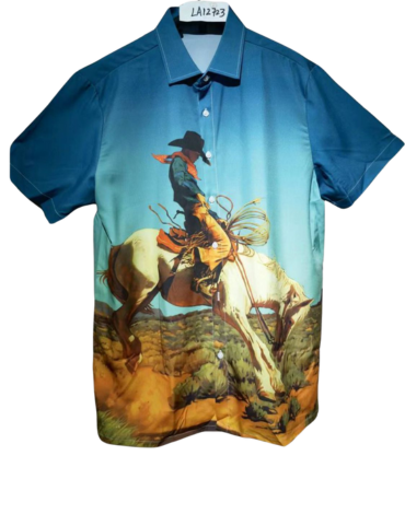 Guayabera  de Hombre Poliéster Modelo Único x 12 Unds.Tallas: M - L - XL - XXL - XXXL